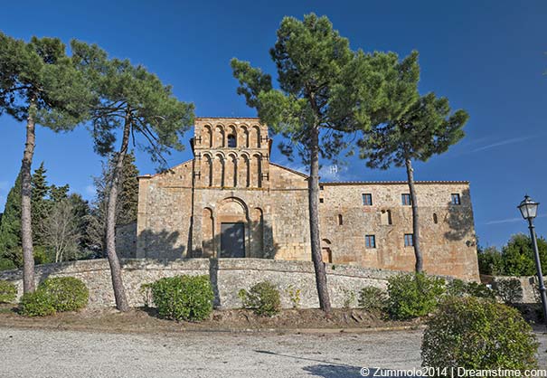 die Gemeindekirche in Gambassi Terme