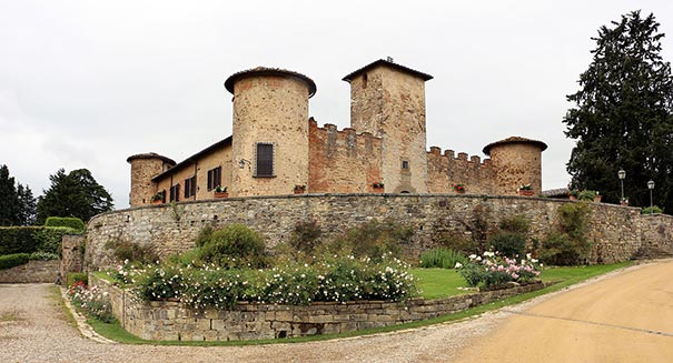 das Schloß Castello di Gabbiano