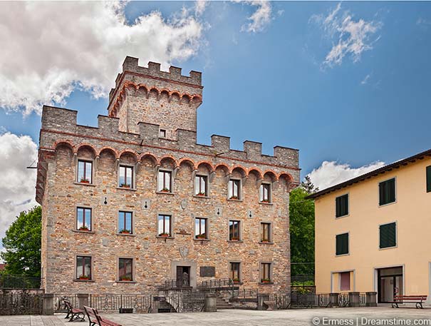 Der Palazzo Pretorio in Firenzuola