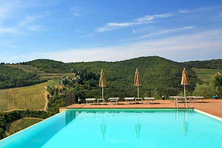 Ferienhaus mit Pool im Chianti finden